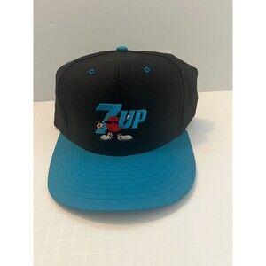 Rare Vintage 7UP Snapback Adjustable Hat